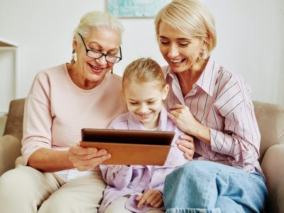 Family of Women at Home